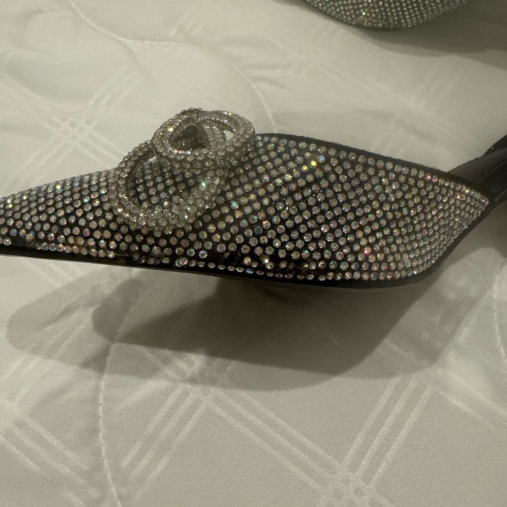 Elegant Rhinestone Embellished Women's Shoes - Picture 5 of 11